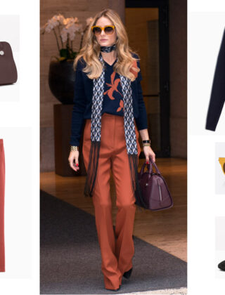 Copia la star: il look autunnale di Olivia Palermo
