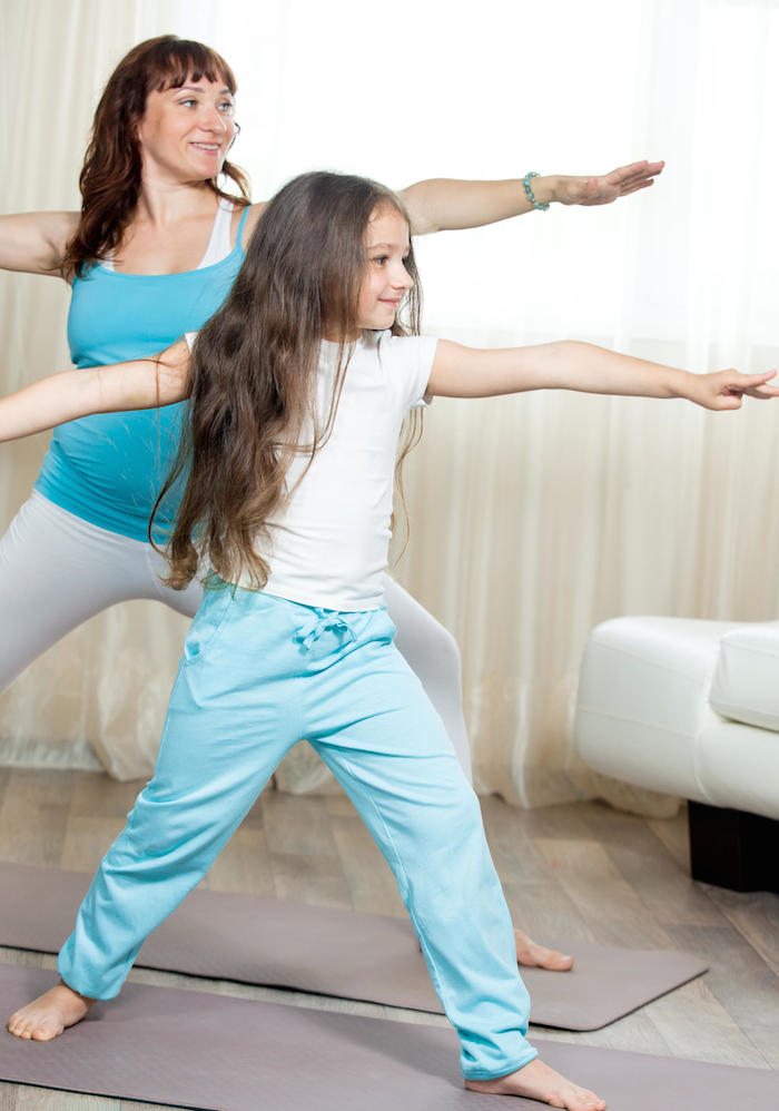 Yoga con i bambini tempo per se