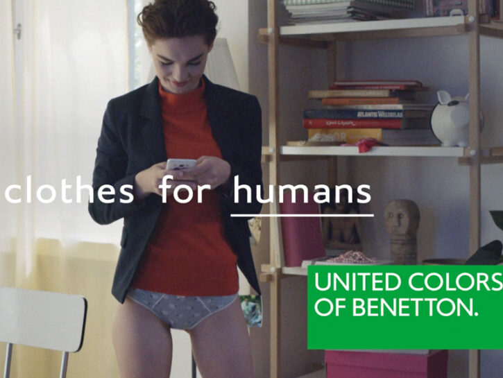 United colors of Benetton: la campagna clothes for humans