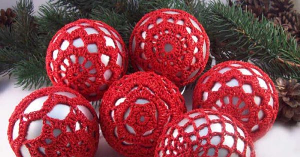 Puntale Per Albero Di Natale Alluncinetto.Decorazioni Per L Albero Di Natale Fatte A Mano Donna Moderna