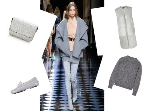 Tendenza colore: capi e accessori in grigio per l'autunno