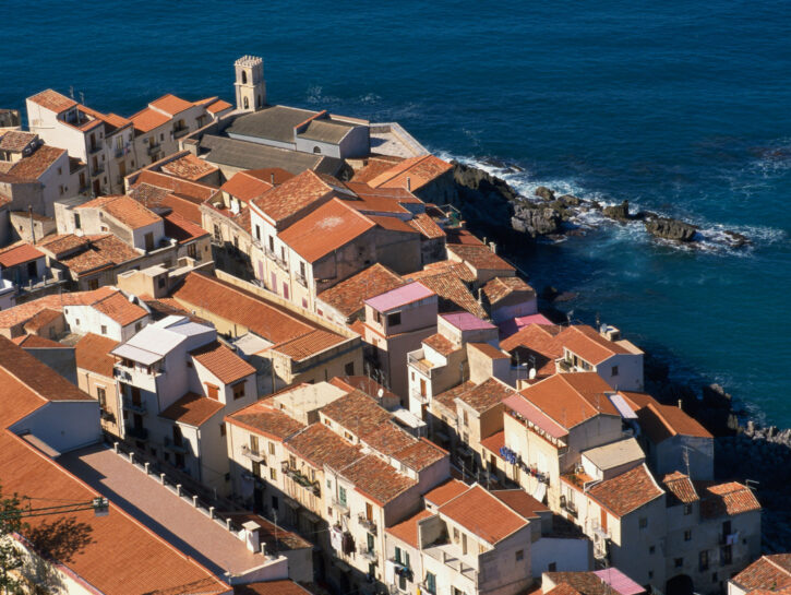 Case città sul mare