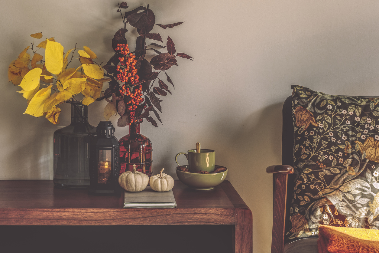 DN DECONATION Decorazioni a zucca per autunno e Halloween, decorazioni