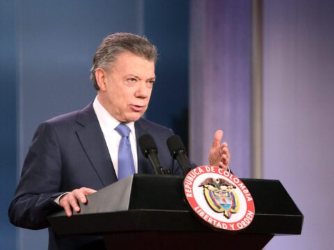 Nobel per la Pace a Juan Manuel Santos, presidente della Colombia