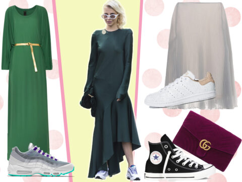 Sneakers: 4 look da copiare per indossarle con stile