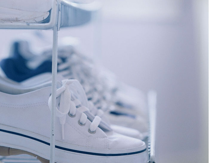 Riporre le scarpe da ginnastica
