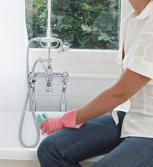 Pulire il bagno... senza fatica