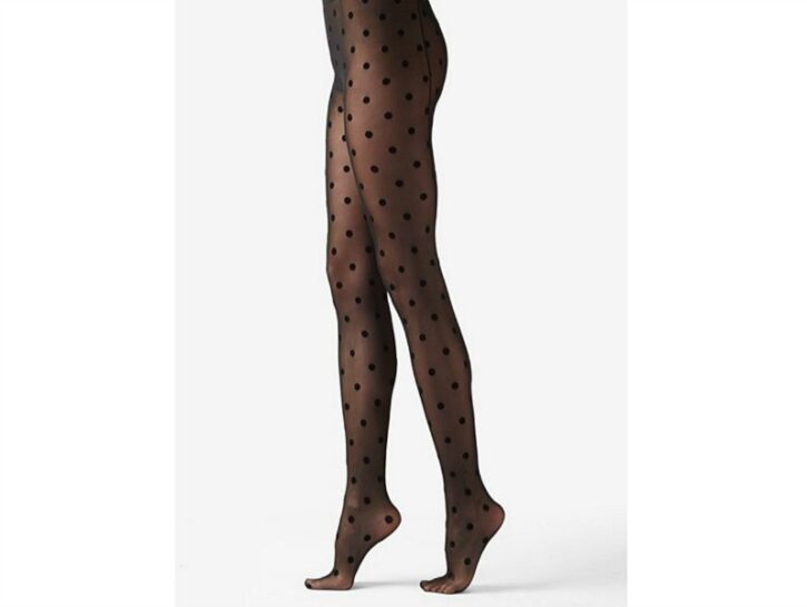 Collant Leggeri Donna, Neri Lucidi, Modello Caviglia Intera, Taglia Unica, Sottili 9 Denari - Foto 3