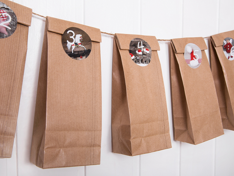 Lavoretti Di Natale In 5 Minuti.Calendario Dell Avvento Fai Da Te In 5 Minuti