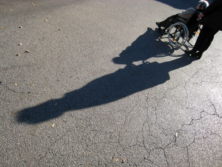 anziano disabile
