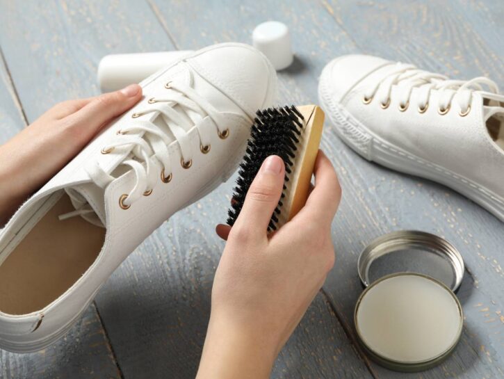 Come pulire velocemente le scarpe