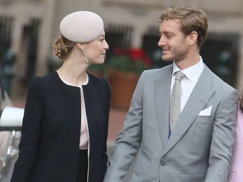 Beatrice Borromeo e Pierre Casiraghi genitori a gennaio