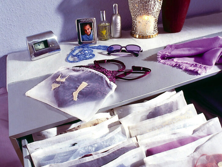 Come fare ordine in casa: sacchetti lingerie