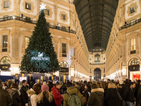 Uno spettacolo di luci per celebrare il Natale 2016