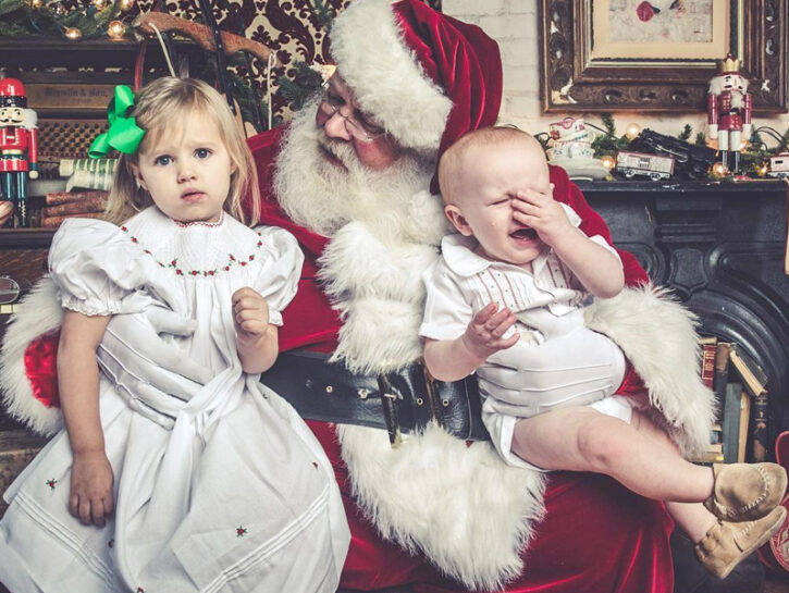 Babbo Natale 10.Chi Ha Paura Di Babbo Natale 10 Foto Buffe Di Bimbi Disperati