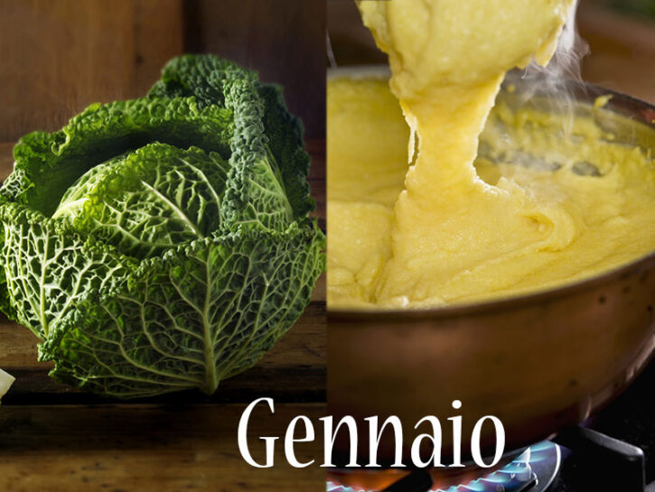 Gennaio: cavoli e polenta