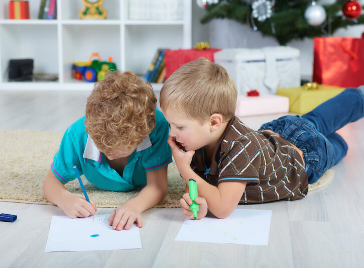 Bambini che si ammalano all'asilo