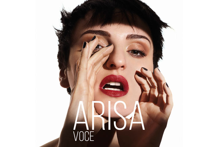 La copertina del nuovo album di Arisa, Voce