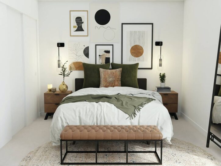 Come decorare la testiera del letto