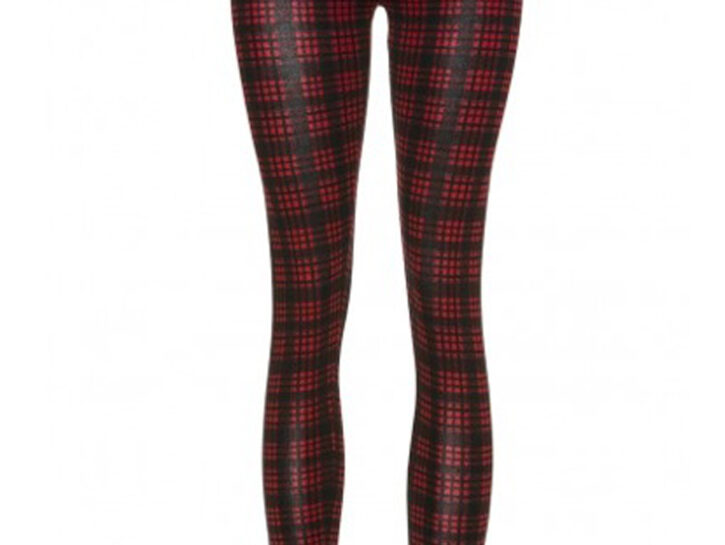 Leggings scozzesi