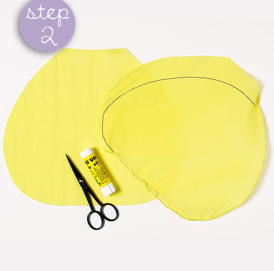 Il cappello da ranuncolo: step 2