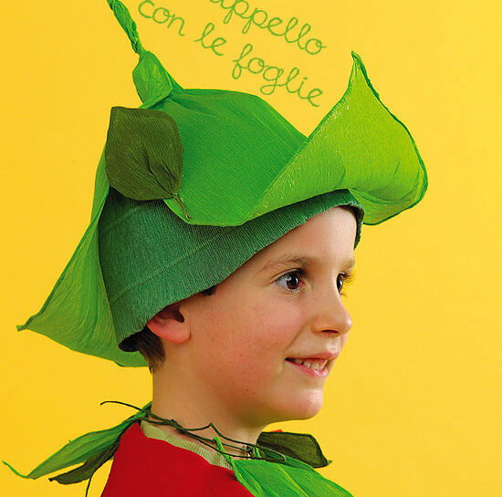 Il cappello con le foglie