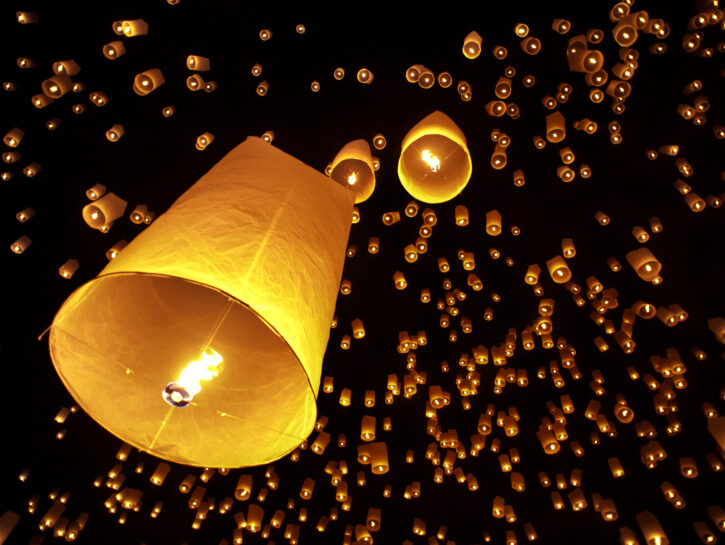 Fai da te decorazioni luminose