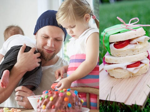 Bambini: prepariamo la merenda con papà