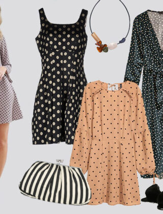 Abito a pois: 3 look per non sbagliare abbinamenti