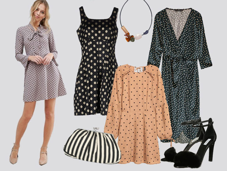 Abito A Pois 3 Look Per Non Sbagliare Abbinamenti Donna Moderna