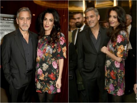 George e Amal Clooney: quel pancino che conferma la gravidanza