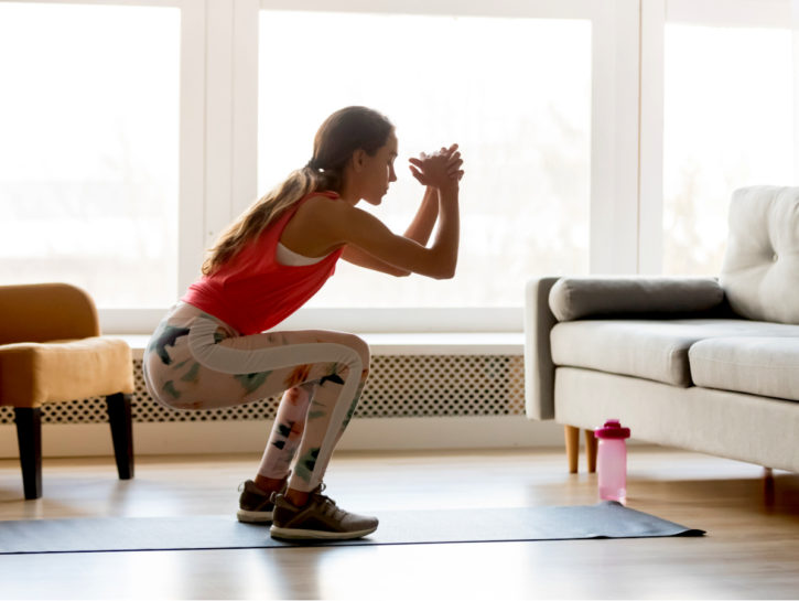 Come fare perfetti squat e allenarsi bene