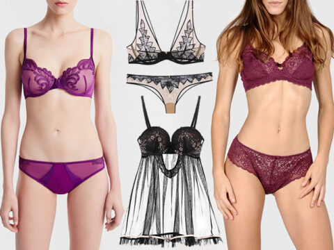 Sexy in lingerie! L'intimo elegante per la sera