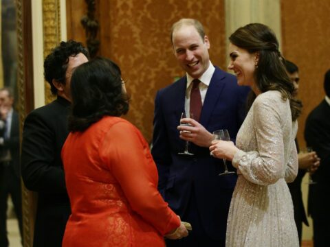 Kate Middleton incanta tutti a Buckingham Palace