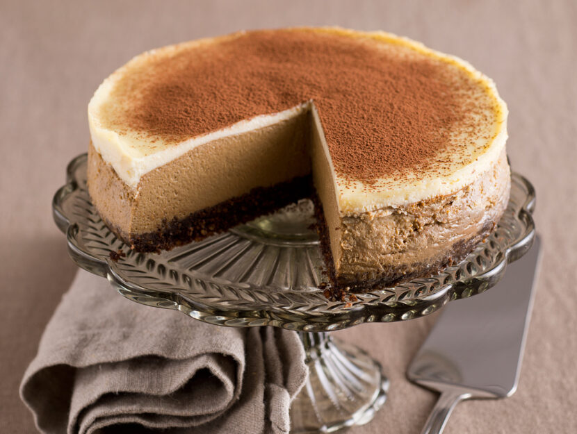 Cheesecake al cappuccino