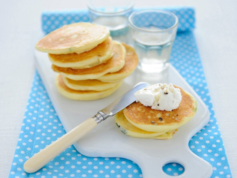 Pancake di ceci senza uova