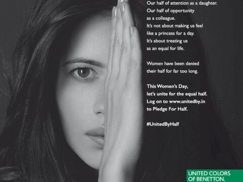 Benetton lancia la campagna sulla parità di genere in India