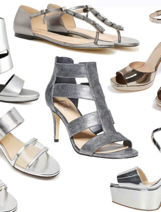 Silver mania! I sandali argento per l'estate