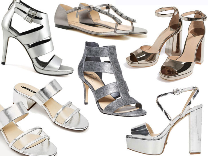 Silver mania! I sandali argento per l'estate