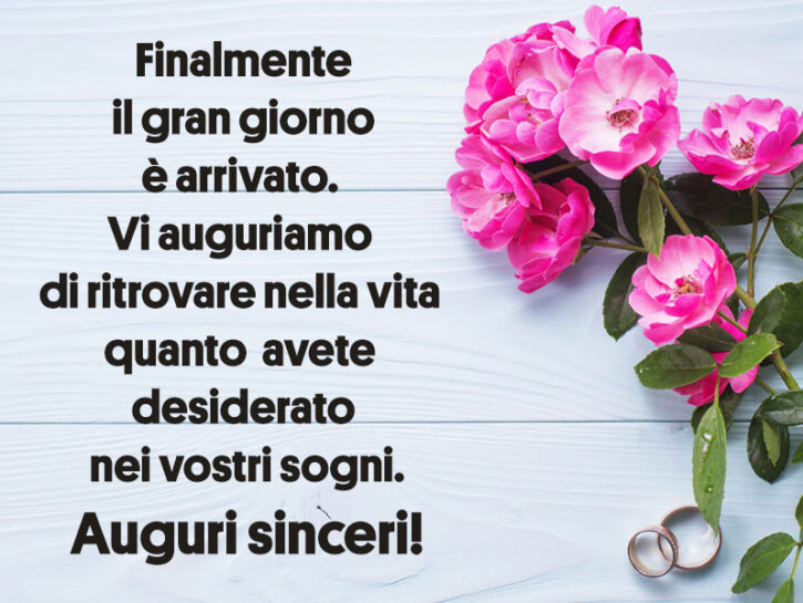 Frasi Di Auguri Per Matrimonio Celebri Frasi per Matrimonio: le frasi di auguri più belle per gli sposi