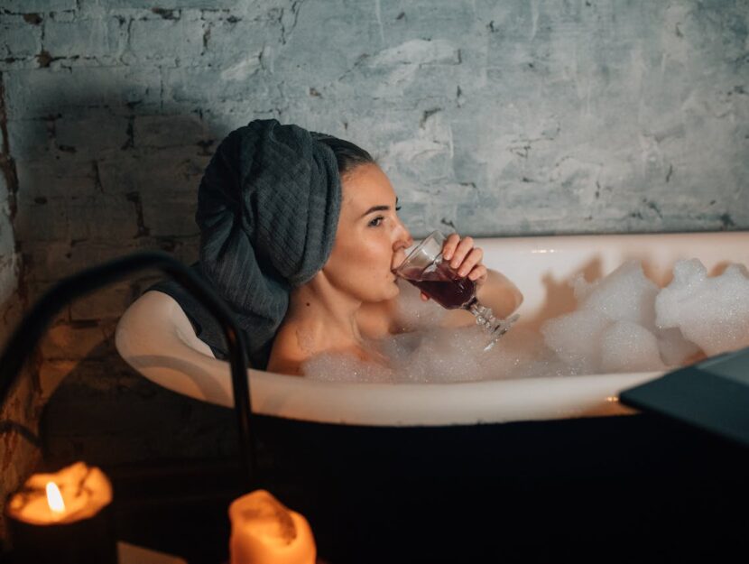 Coccole 100% naturali: sali da bagno alla lavanda