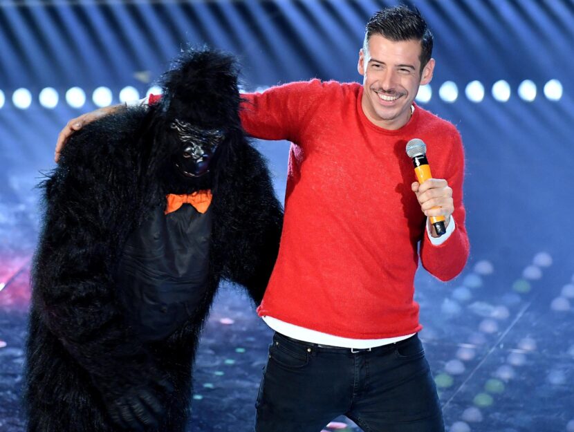 Francesco Gabbani gorilla Sanremo 2017