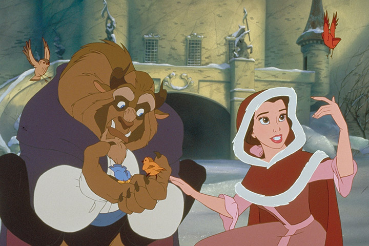 La Bella E La Bestia Cartone Disney