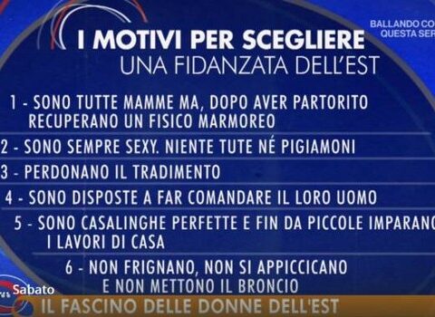 Oltre lo scandalo, cosa c'è dietro i motivi per scegliere una donna dell'Est?