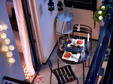 10 idee geniali per il balcone piccolo