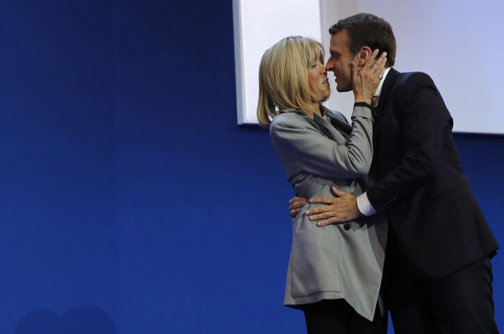 Emmanuel e Brigitte Macron