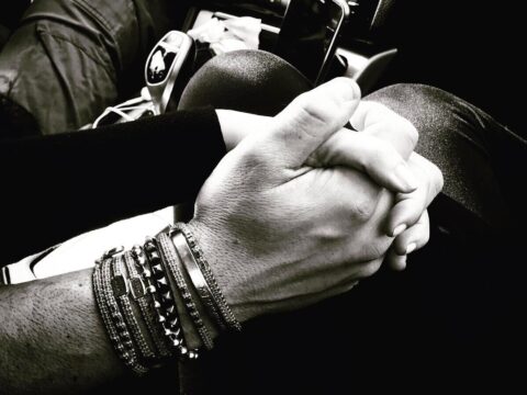 Laura Torrisi con il suo nuovo amore, l'ex pilota Luca Betti