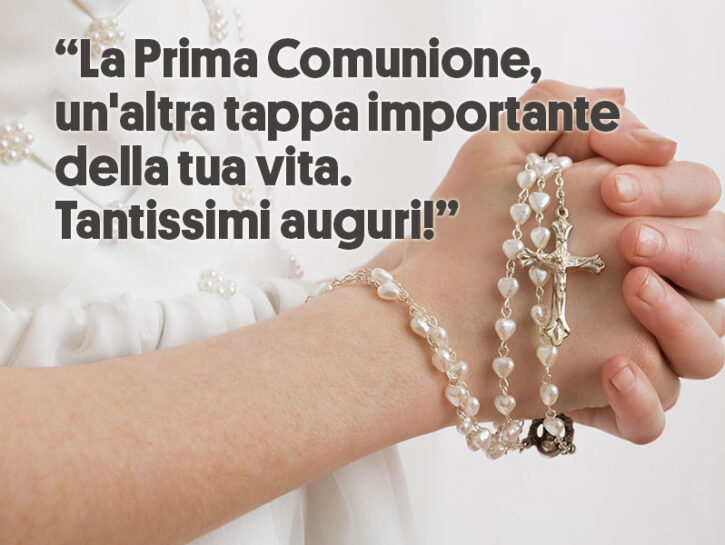 Le Frasi Piu Belle Per La Prima Comunione Donna Moderna