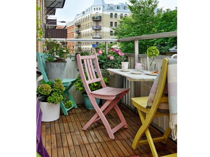 9 consigli per arredare un balcone piccolo