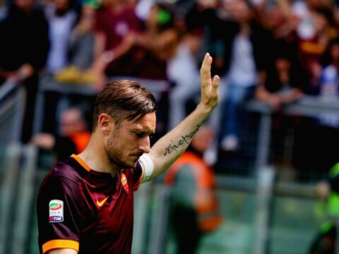 Francesco Totti, Ilary Blasi, i figli e l'ultima partita in maglia giallorossa